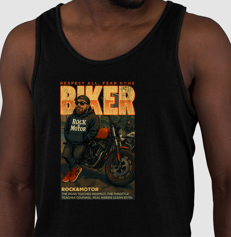 Biker "Respect All, Fear None" – Renan Edition
