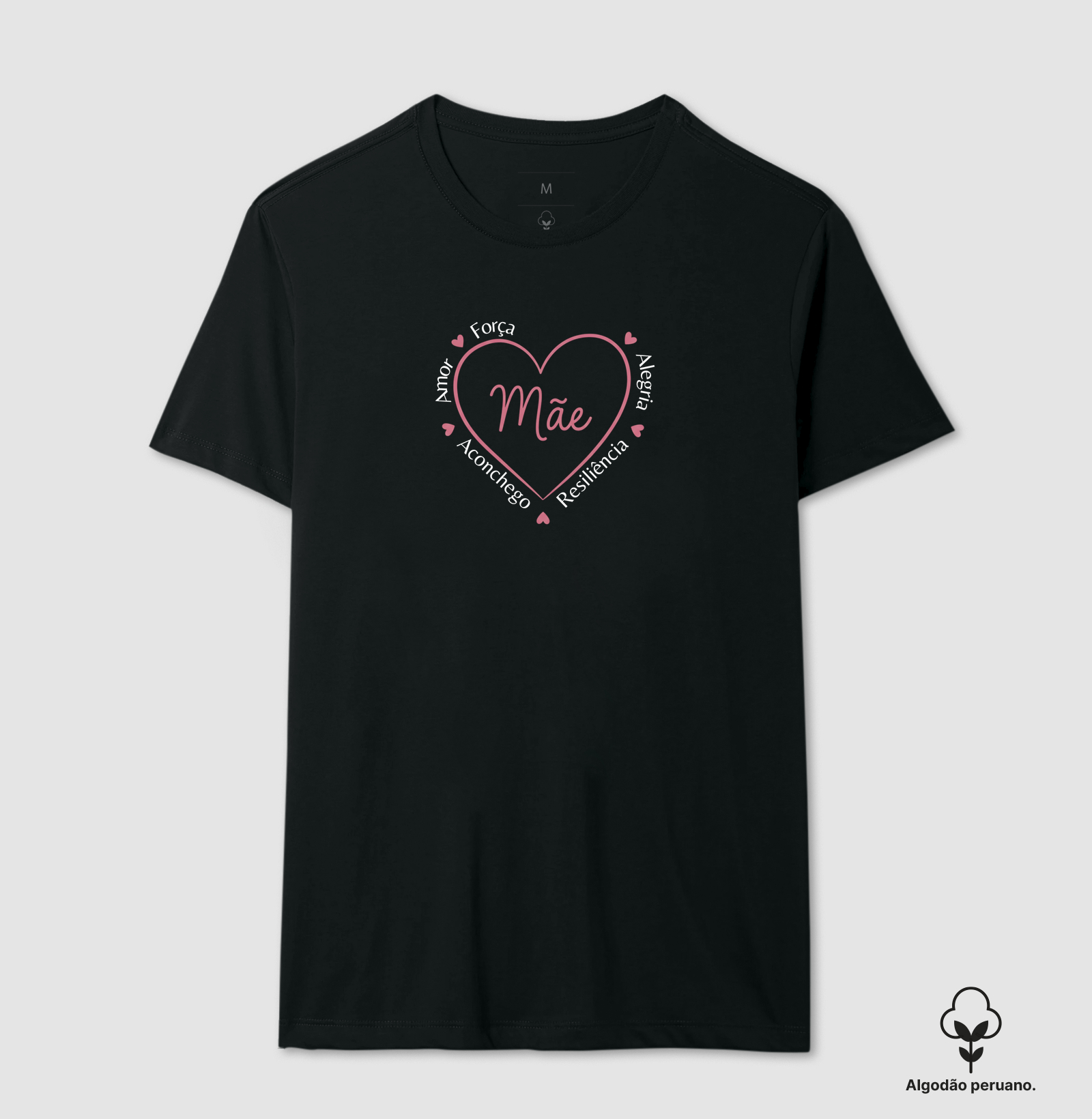 mãe é força, aconchego e amor