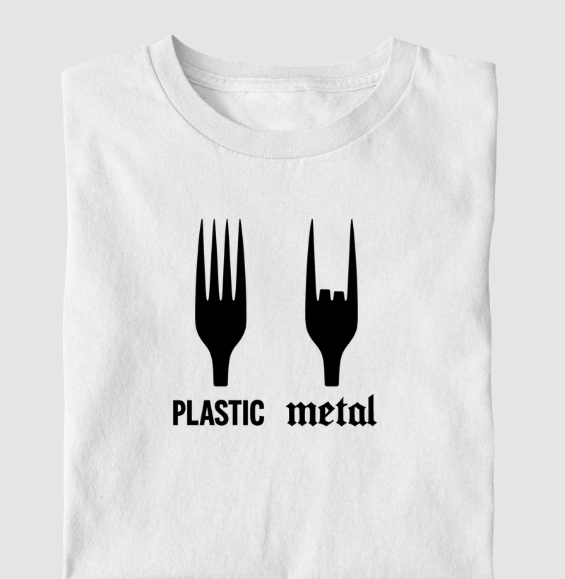 Camiseta Plastic & Metal