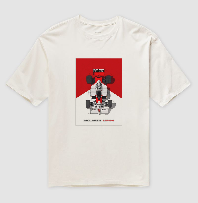 Camiseta F1 MP4-4 - Oversized