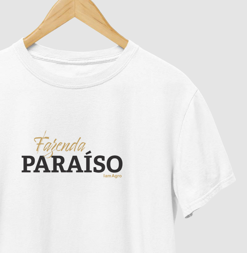 Camiseta Fazenda Paraíso - Coleção Fazendas