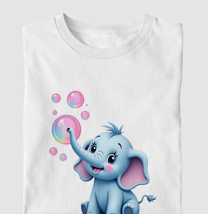 Elefante Fazendo Bolhas de Sabão 2