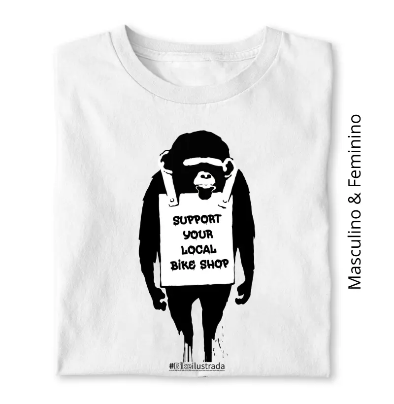 Banksy Monkey - Support