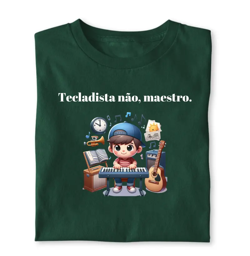 Tecladista não, maestro