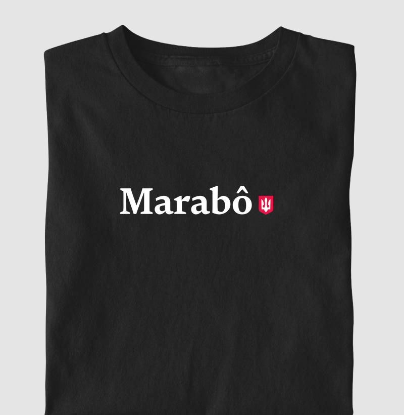 Camiseta Masculina Marabô - Estampa Exclusiva - 100% Algodão