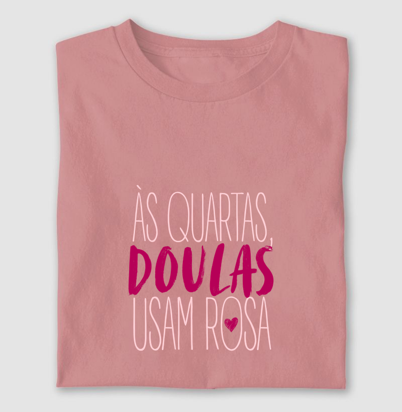 Às Quartas, Doulas usam Rosa