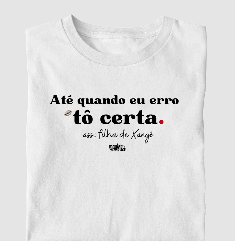 Até Quando eu Erro Tô Certa Xangô Maria Patuá