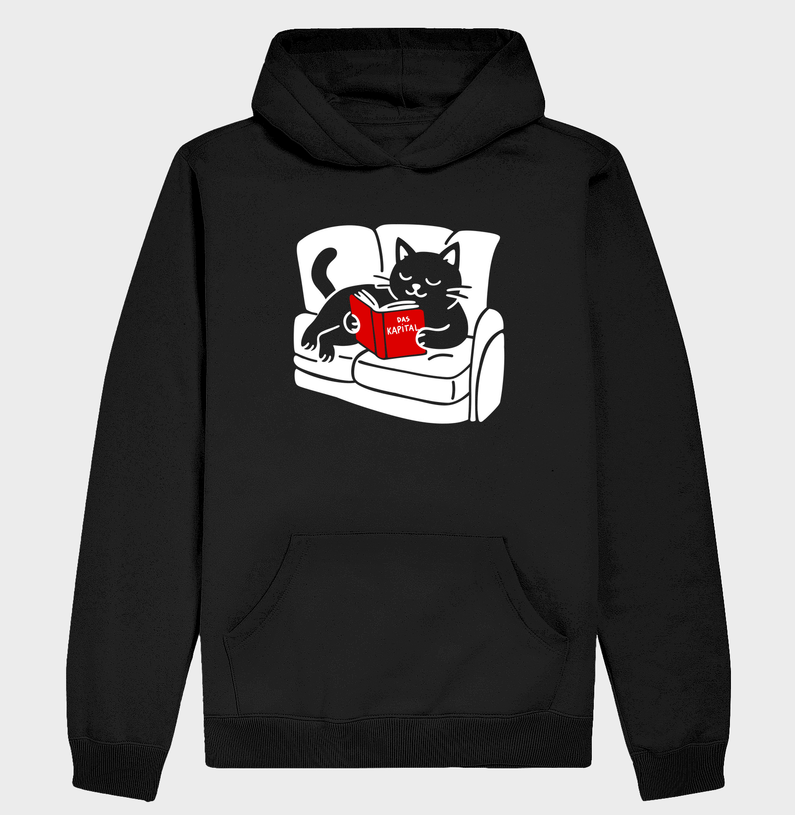 Gato lendo O Capital