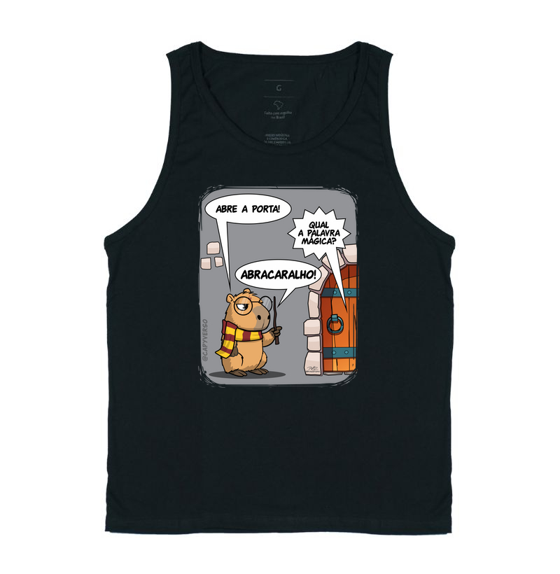 Camiseta Capivara Abracaralho - Regata