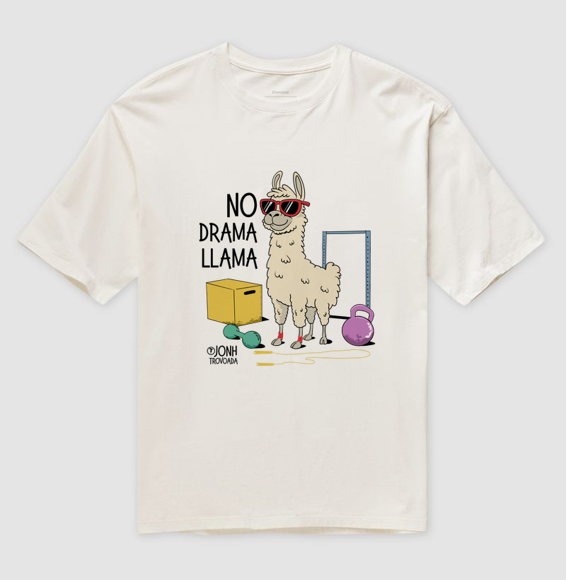 Oversized No Drama Llama 