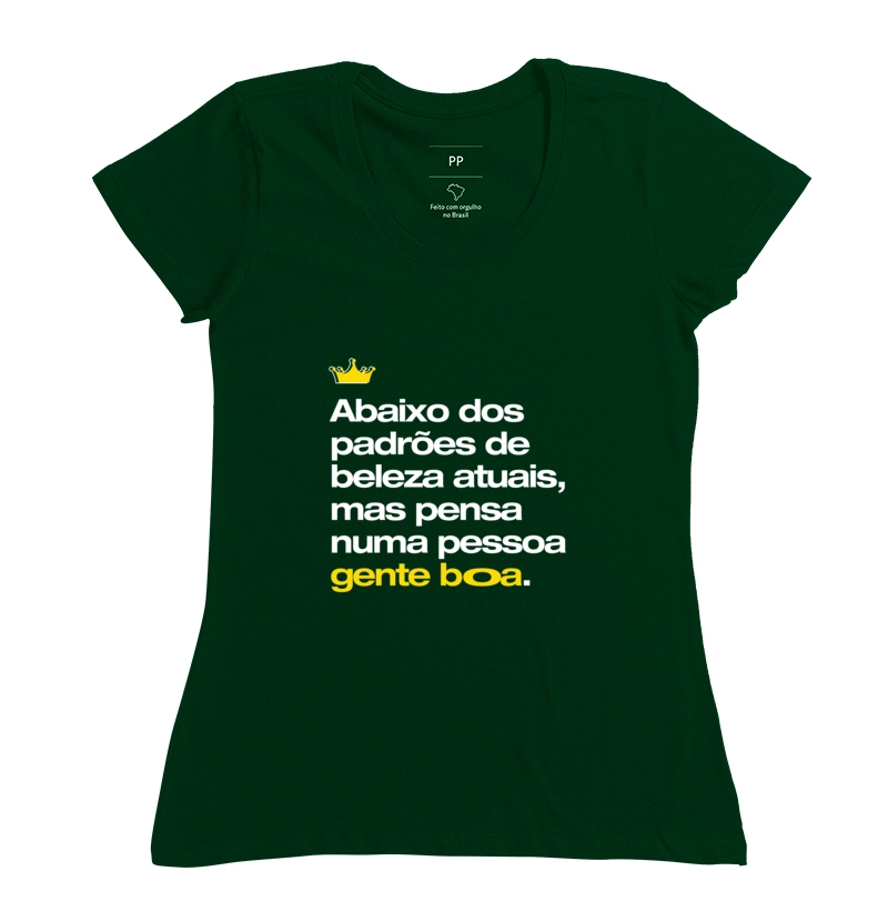  Abaixo dos padrões de beleza 