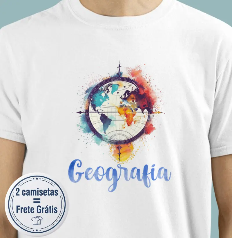 Camiseta Premium Geografia