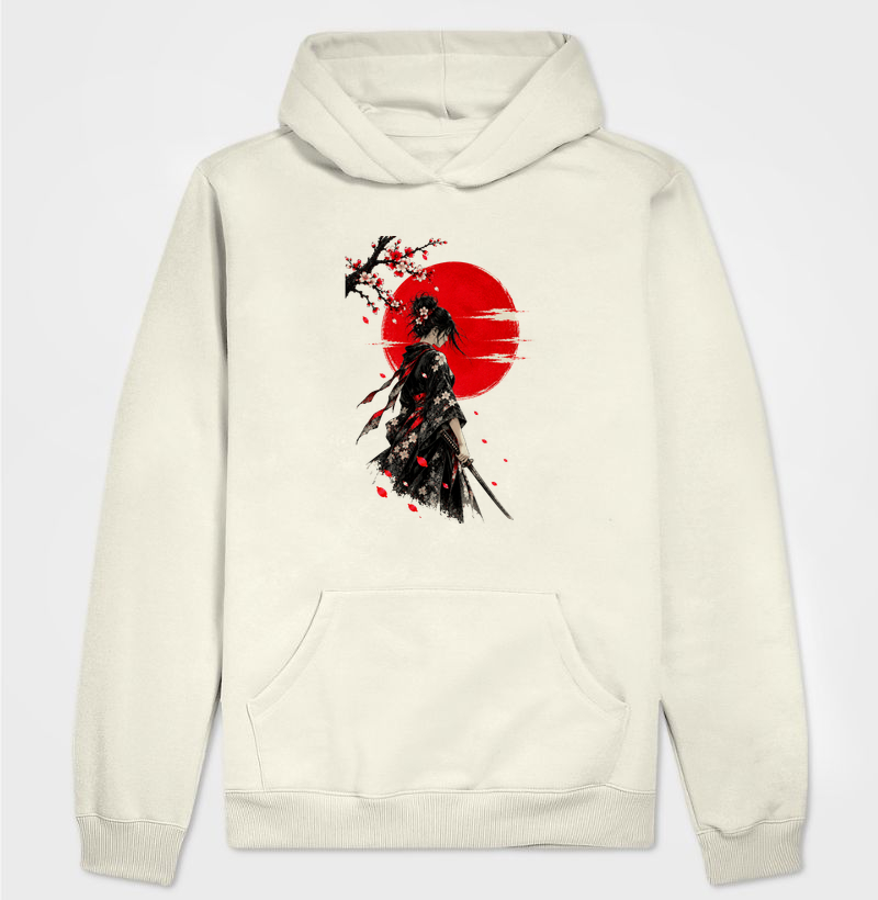 Guerreira — Coragem em Flor - Hoodie Moletom
