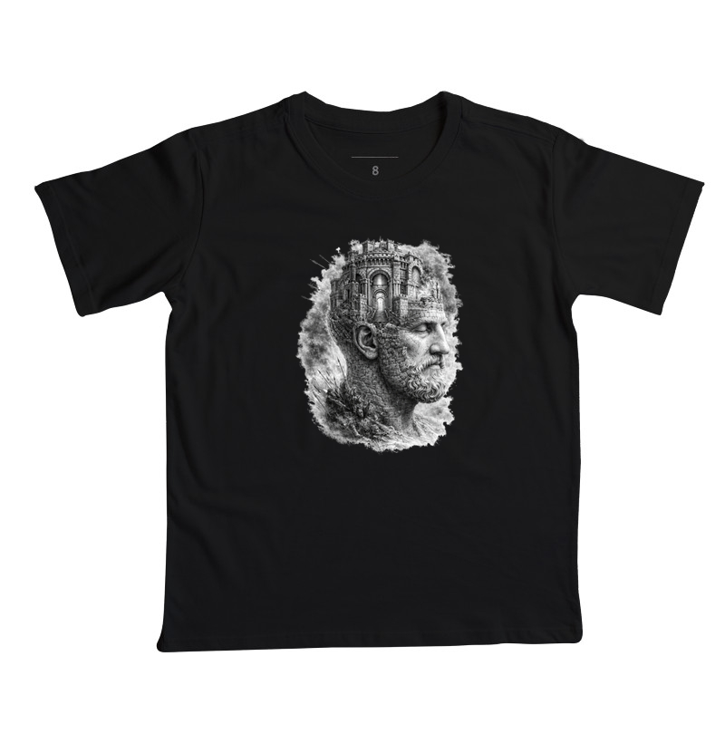 Camiseta Estoicismo "The Old Man and the Ruined Castle"