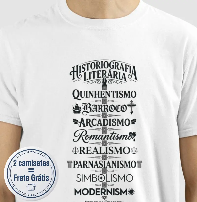 Camiseta Premium Português/Literatura
