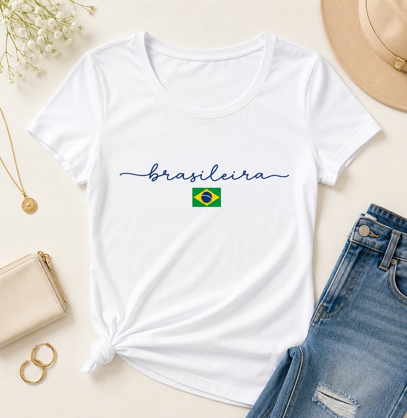 Camiseta Brasileira — Edição Copa
