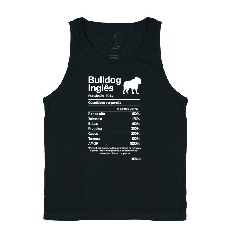 Bulldog Ingles - Rotulo Canino