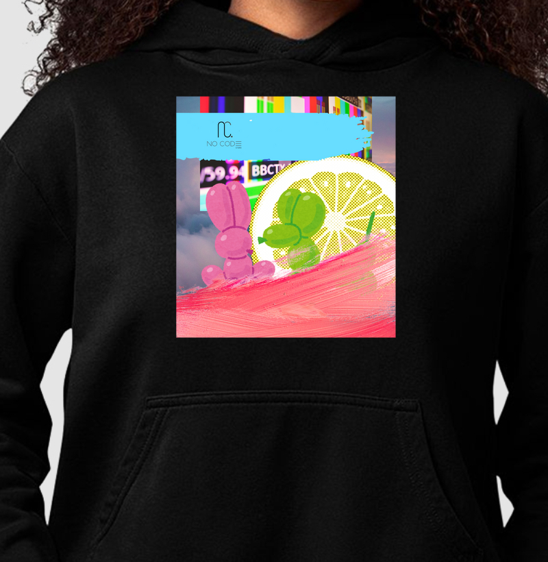 Hoodie Moletom "Retro dogs"