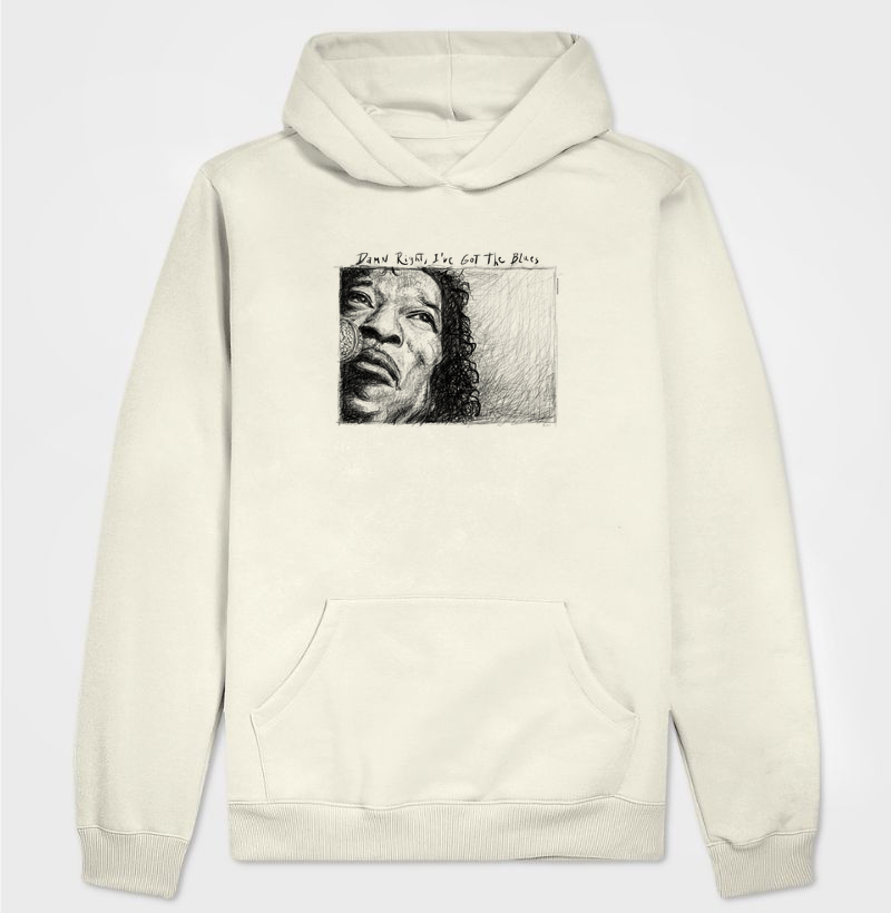 Buddy Guy - Damn Right, I've Got the Blues - Hoodie Moletom