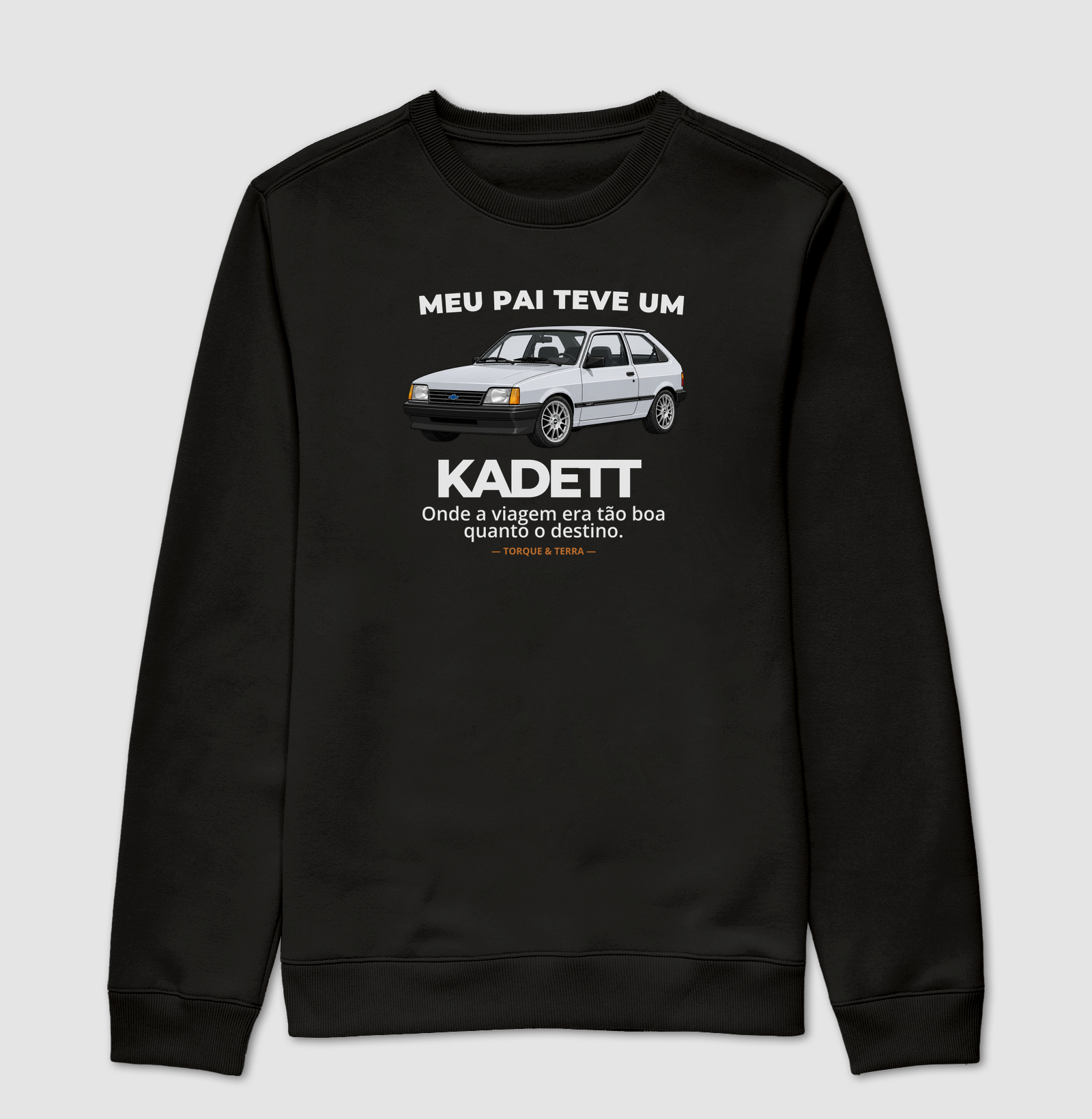 Meu pai teve uma - KADETT - prata - Suéter Moletom