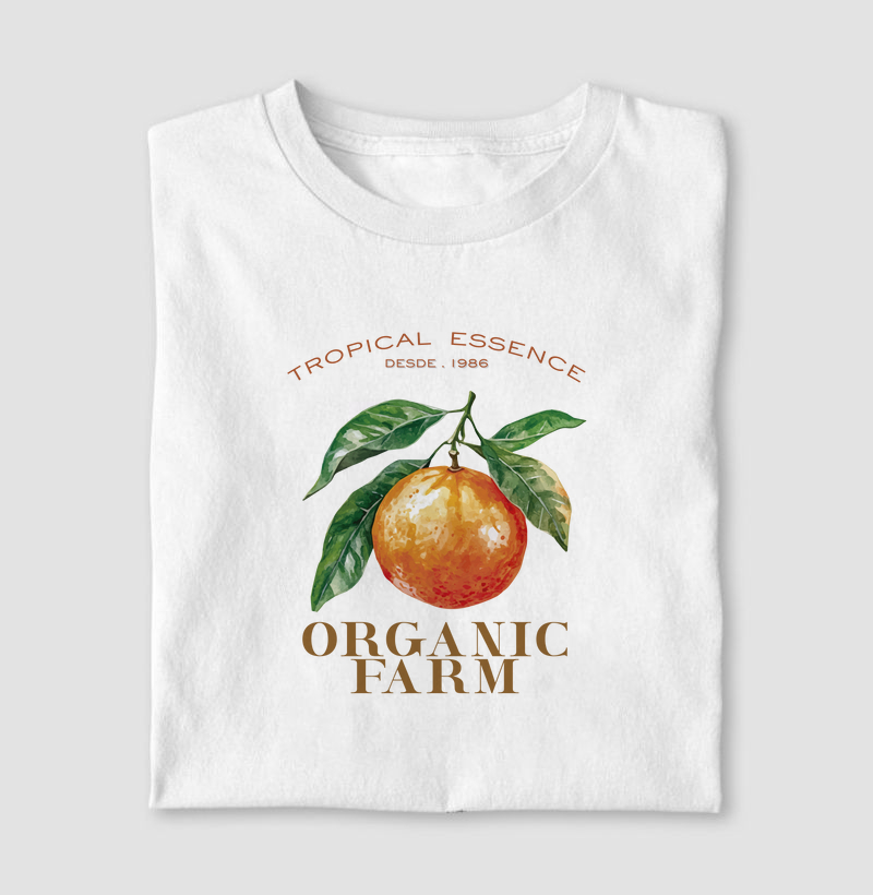 Camiseta Tangerina