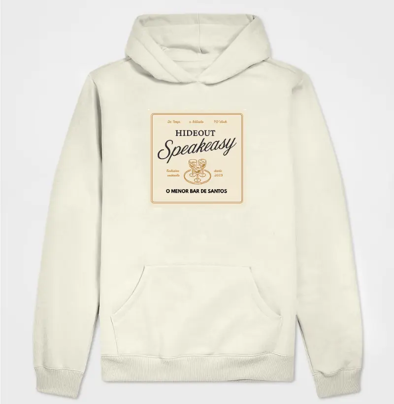 Moletom Capuz O Menor Bar de Santos - por Hideout