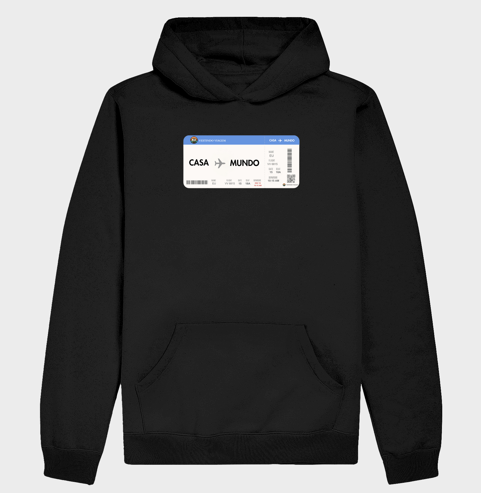 Bilhete de casa para o Mundo!