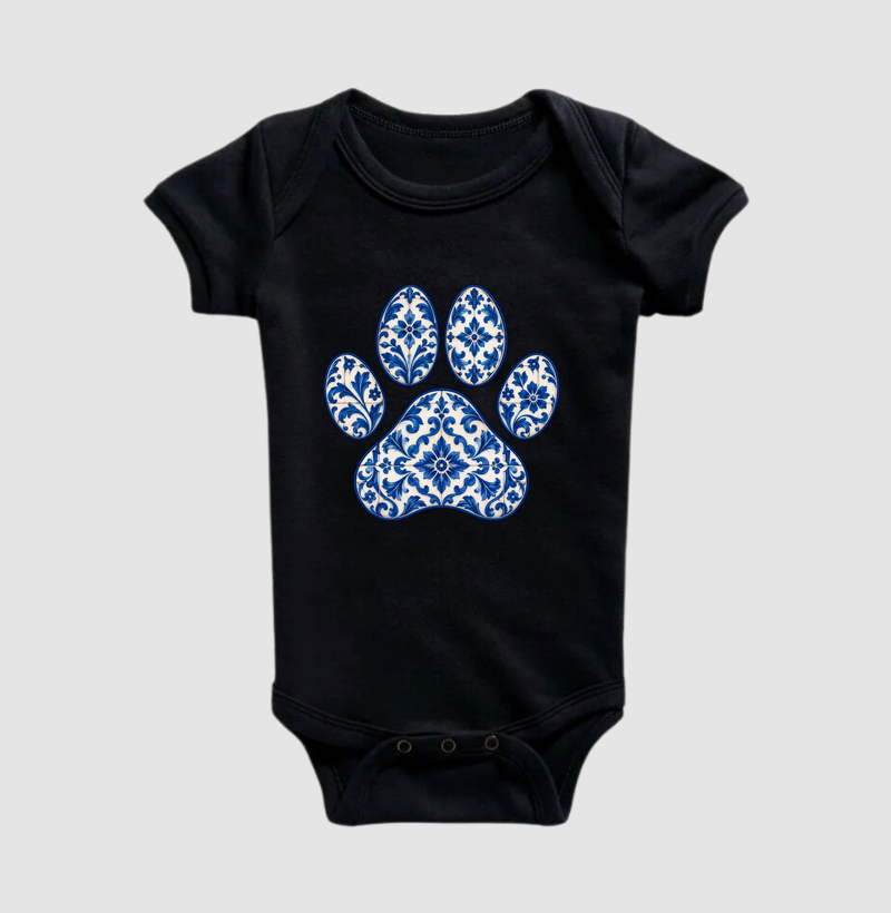 Patinha de Azulejo - Body Infantil