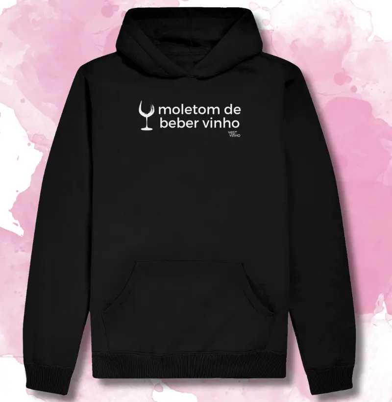 MOLETOM DE BEBER VINHO