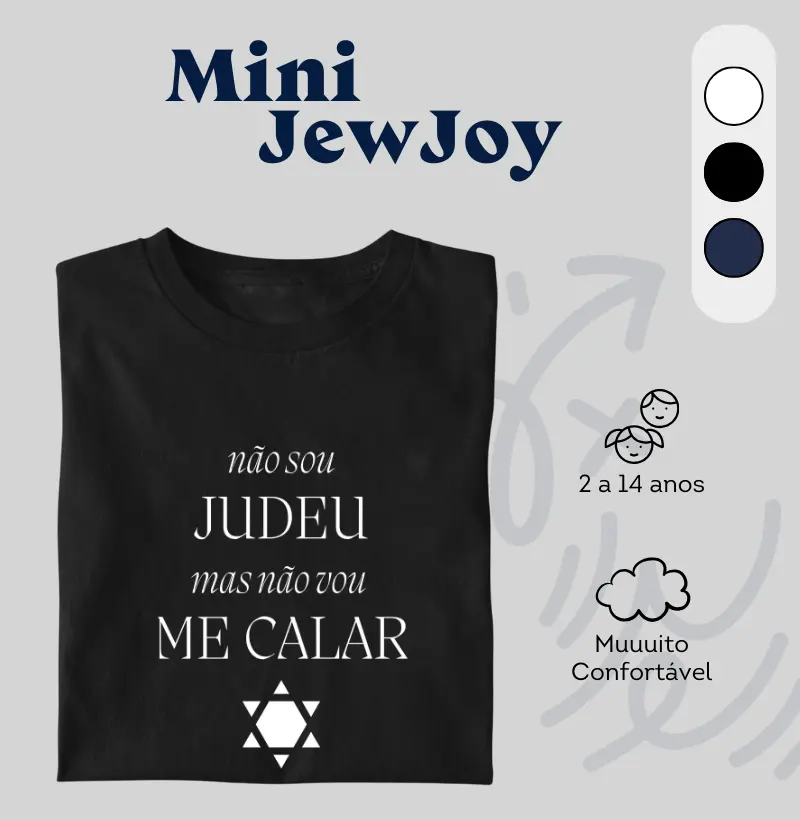 Não sou judeu mas não vou me calar 