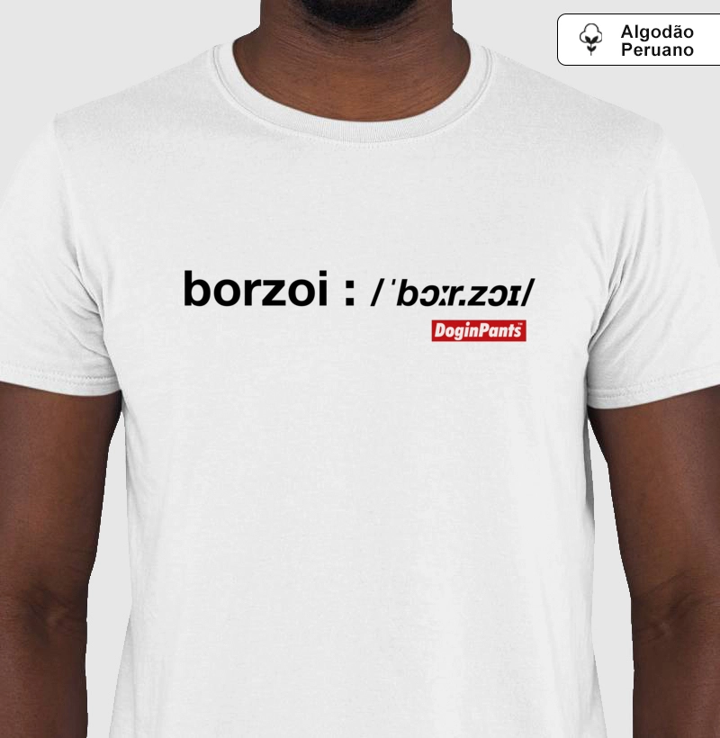 DIP LETT BORZOI PIMA : CAMISETA ALGODÃO PIMA:  Confeccionada com Algodão Peruano PIMA.  Ideal para quem busca caimento perfeito com toque macio e durabilidade. 