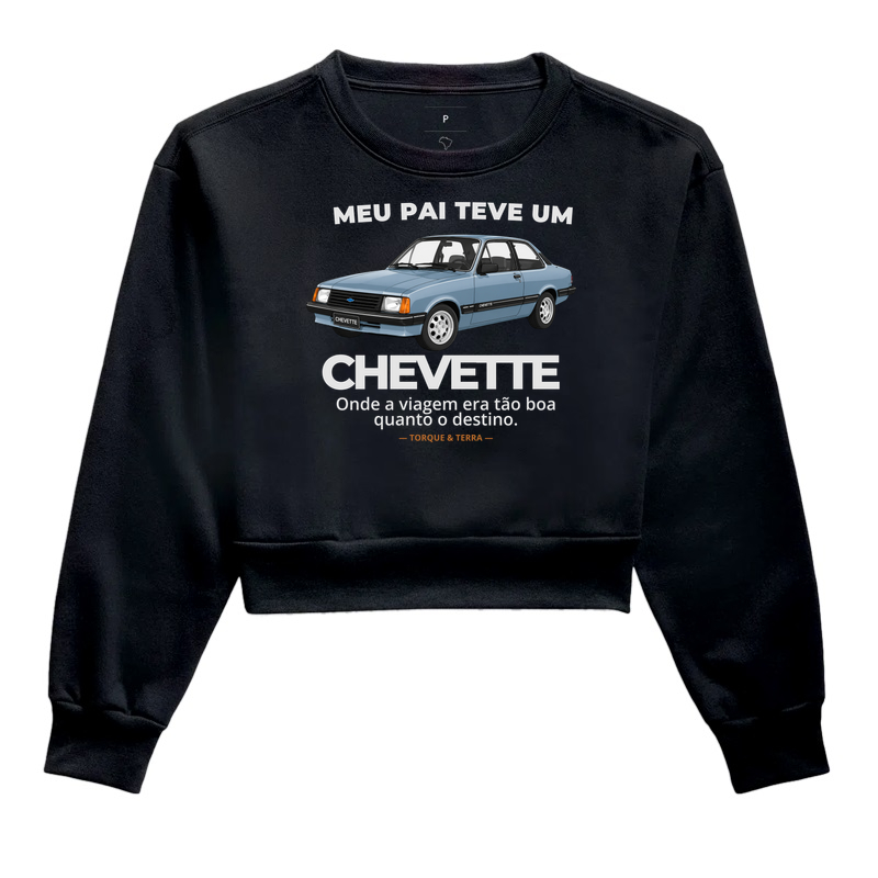 Meu pai teve uma - Chevette azul claro metálico