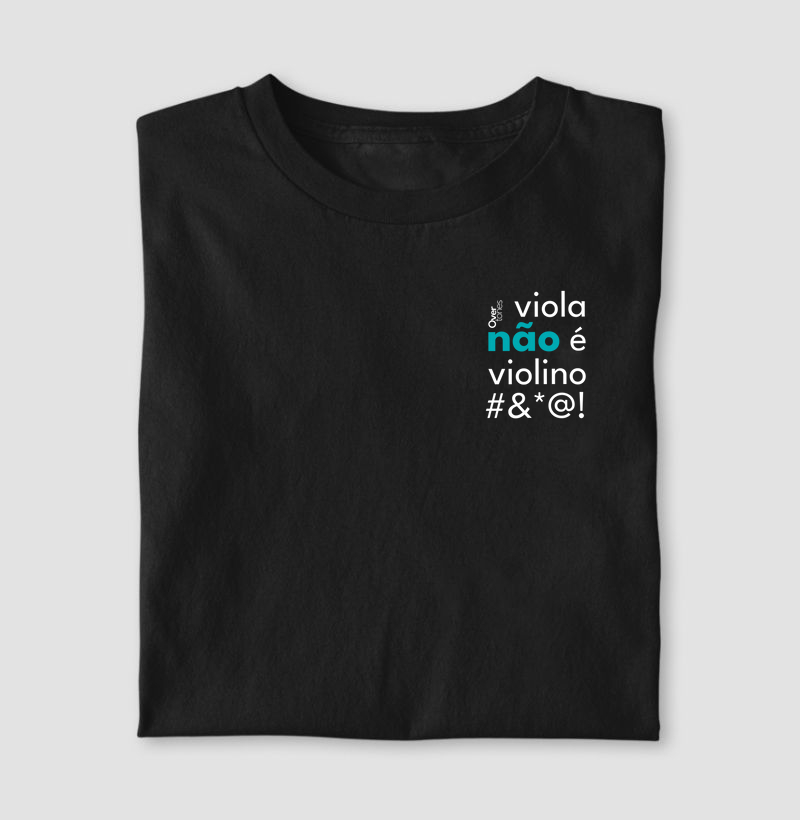 viola não é violino
