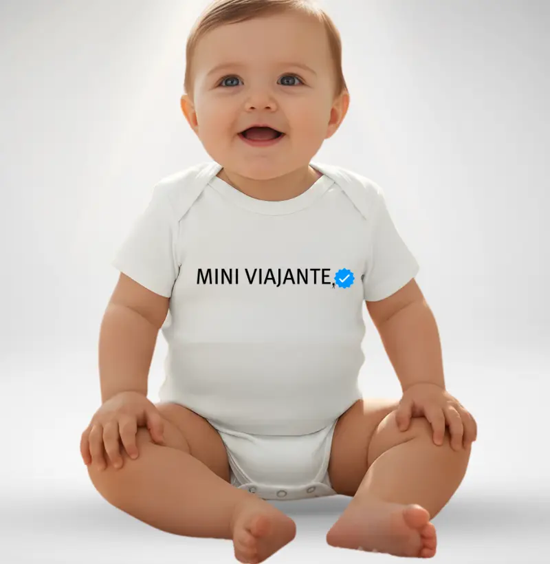 Body Infantil - Mini Viajante Meta Verified | Baby Excursionista