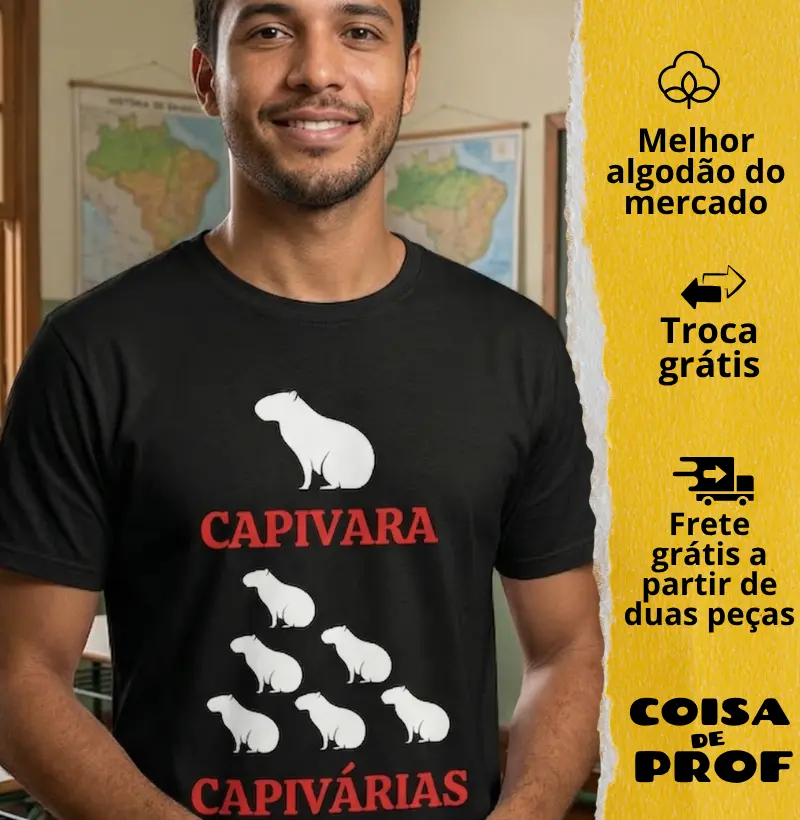Camiseta Capivárias