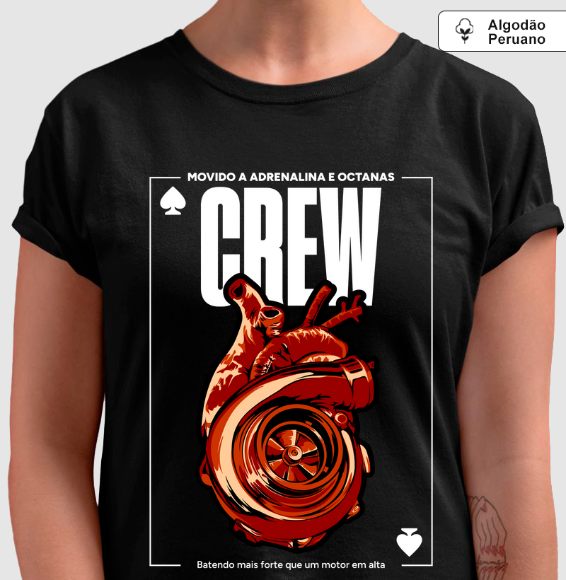 Camiseta Algodão Peruano - TurboHeart