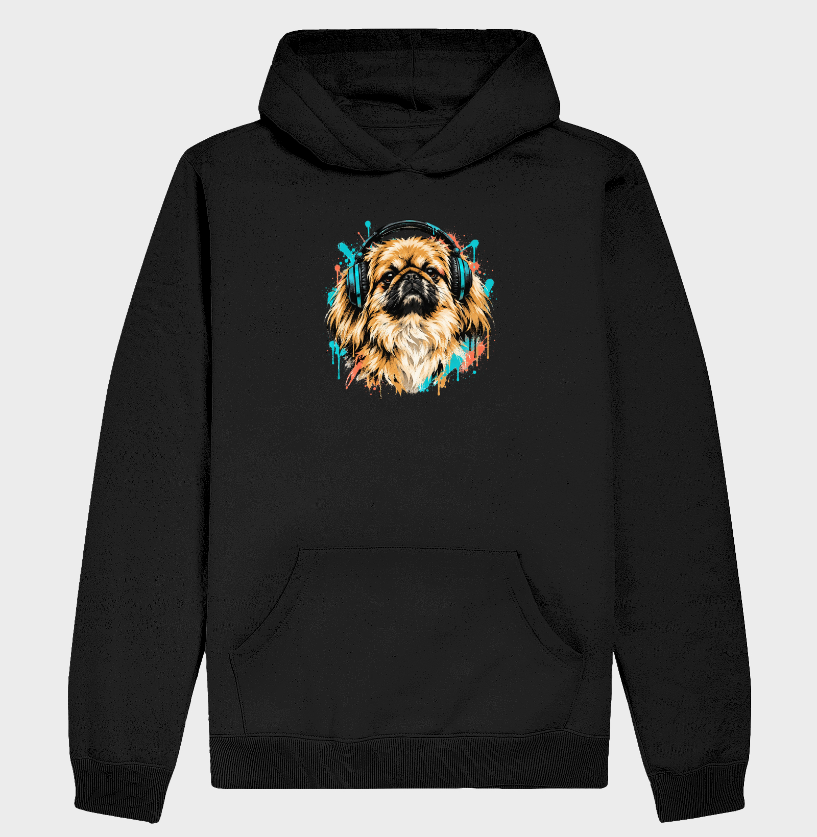 Cachorro Urbano com Fone - Hoodie Moletom