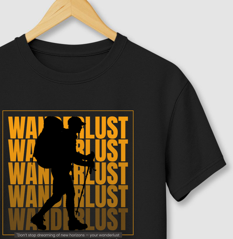 Camiseta Premium Wanderlust Expedition | Excursionista