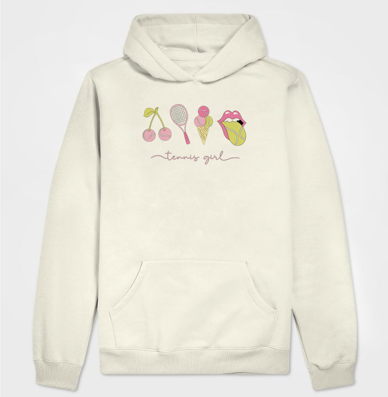 Tennis Girl - Hoodie Moletom