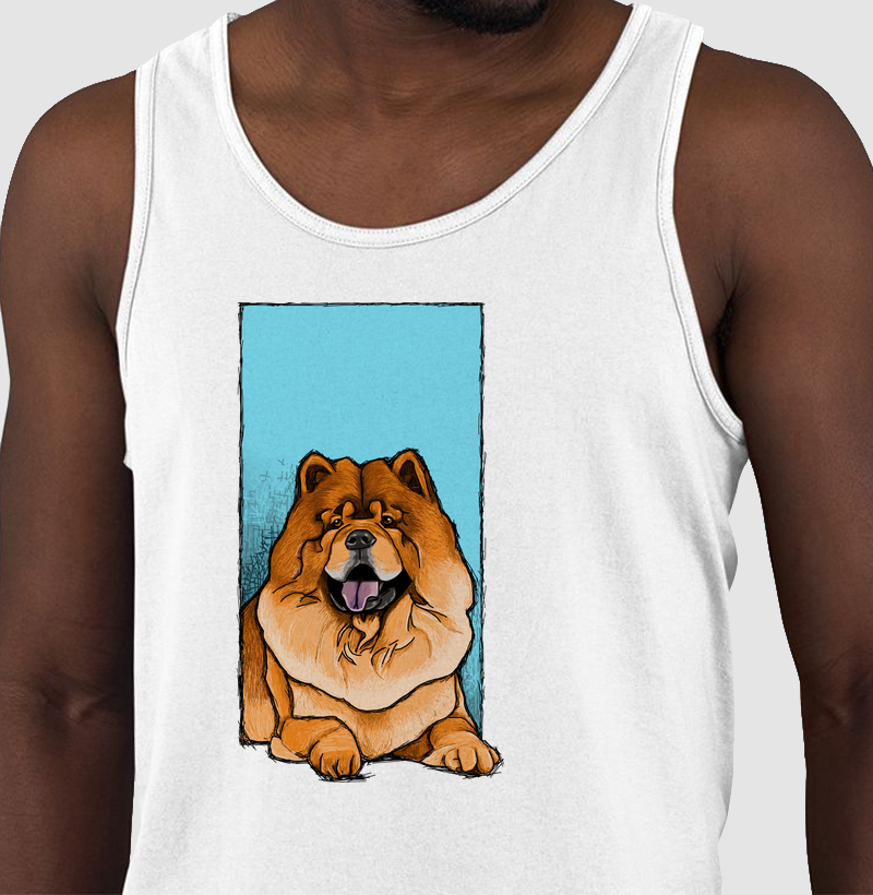 Regata Cachorro Chow Chow