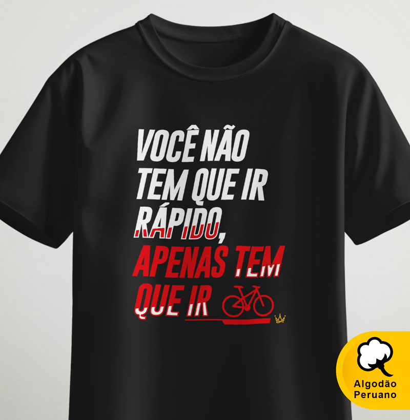 Você não tem que ir rápido, apenas tem que ir