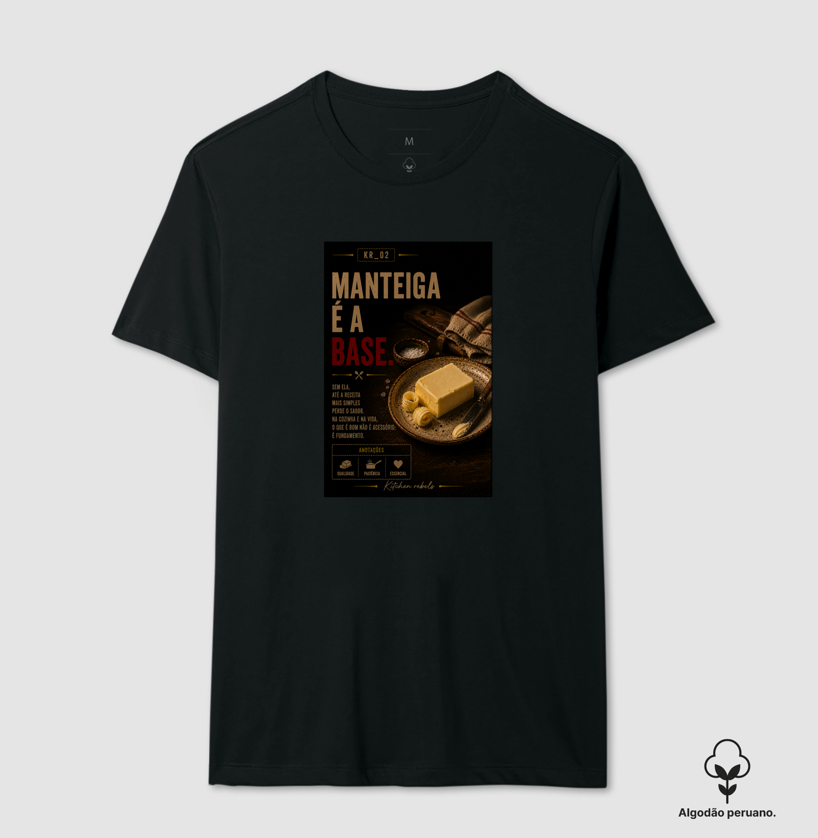 KR002 - Camiseta Algodão Peruano