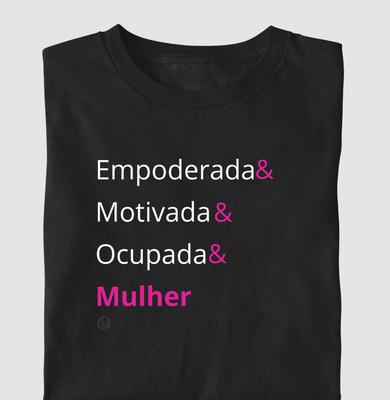 Camiseta Outubro Rosa padrão &