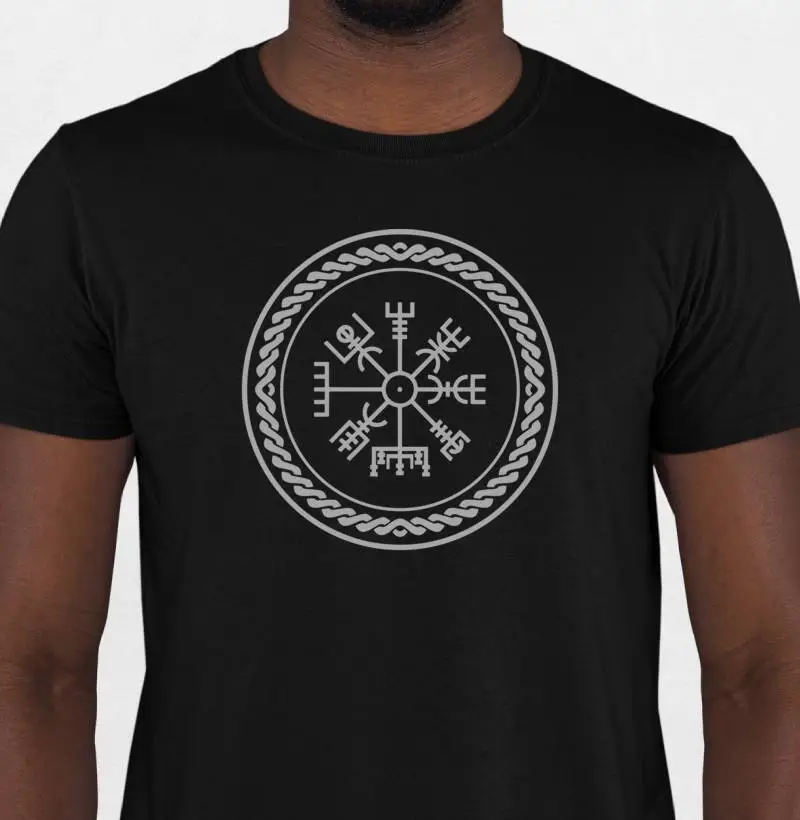 Camisa Masculina Runas Vegvisir