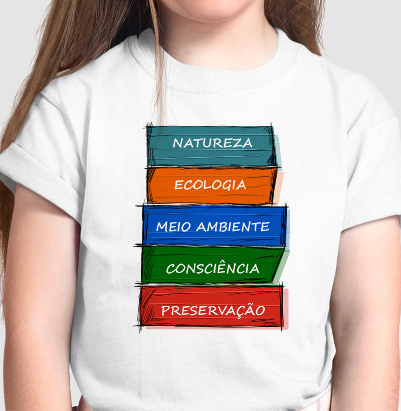 Camiseta Infantil Natureza in Rabisco