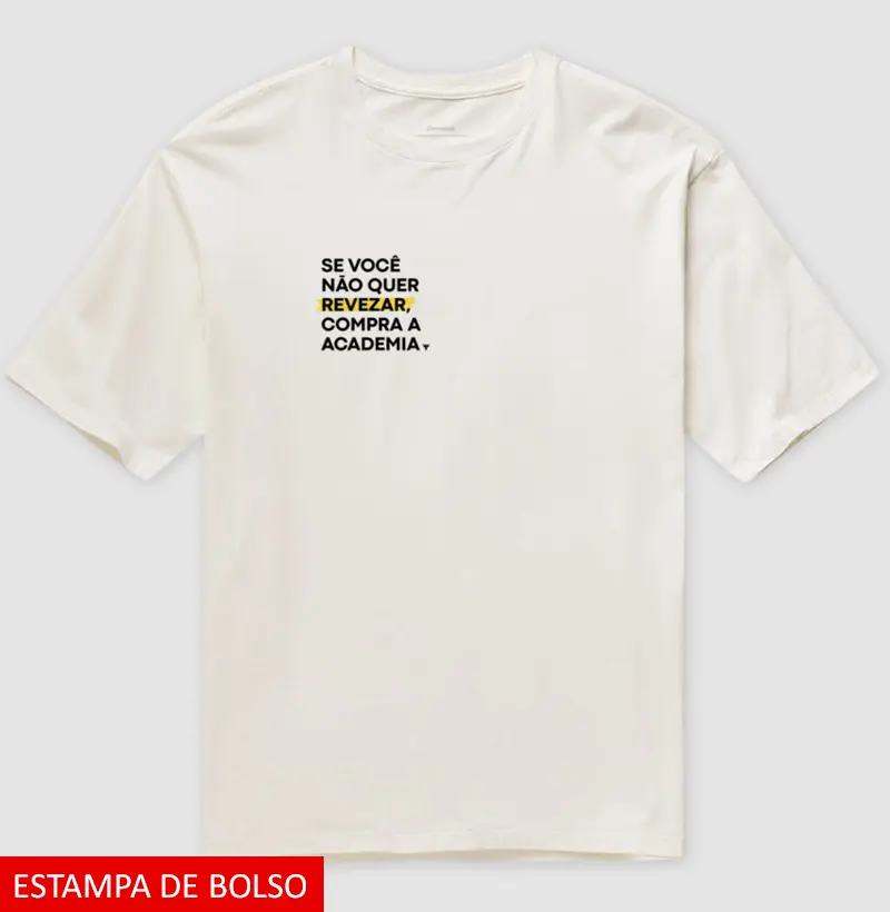 Se você não quer revezar, compra a academia