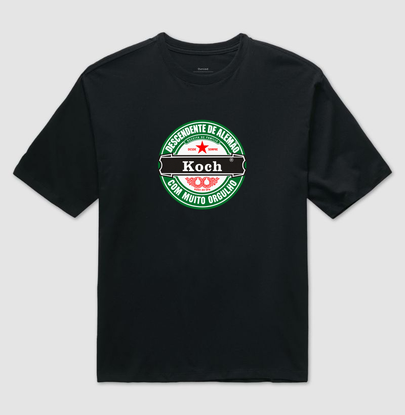 Koch  - Camiseta Oversized