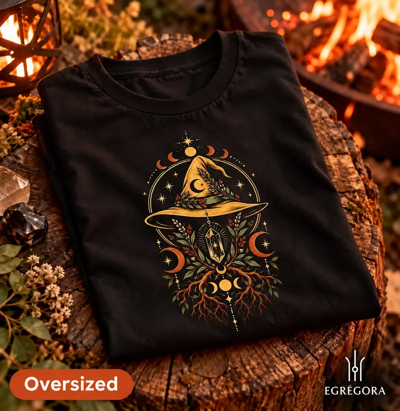 Raízes da Lua - Camiseta Oversized