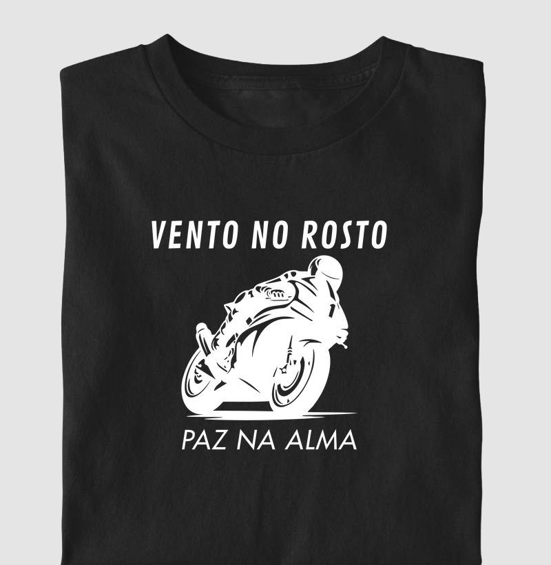 Vneto no rosto, paz na alma