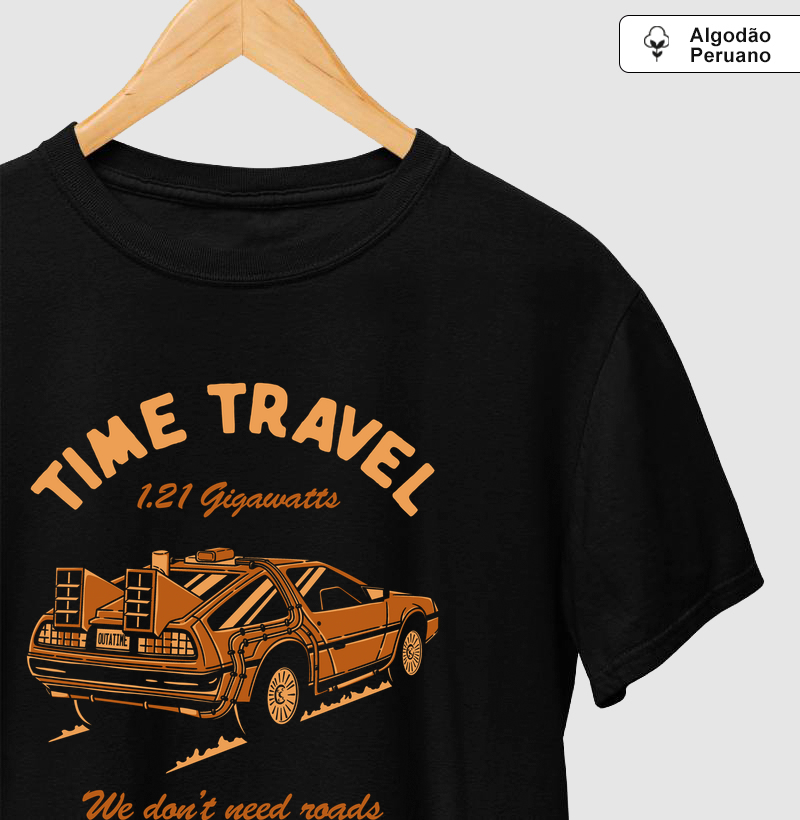 Camiseta  Retro Vintage Gigawatts - Camiseta Algodão Peruano